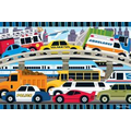 Traffic Jam Floor Puzzle